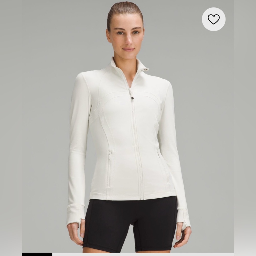 š¤Lululemon Define Jacket fan-favourite in buttery-soft Bone Nulu⢠fabricš¤ - Picture 1 of 16
